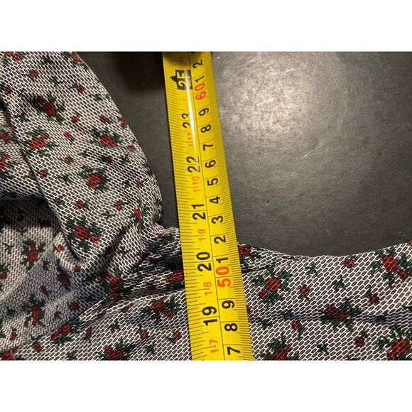 Robert Graham Modern Americana Button Shirt Geo Floral AOP Mens L Preppy - Picture 5 of 6